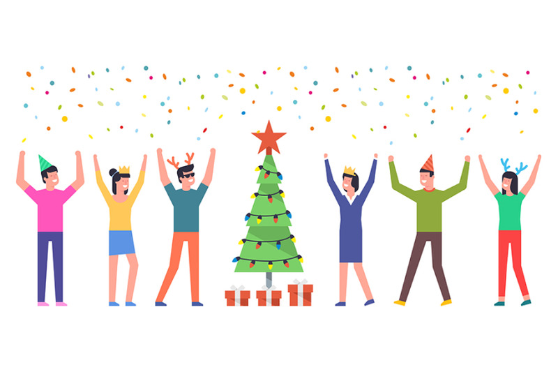 people-celebrate-merry-christmas
