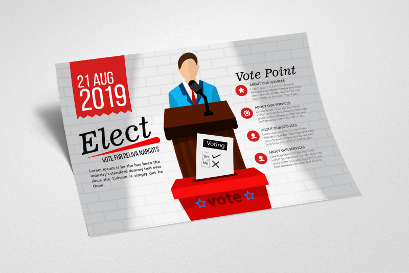 election-voting-flyer-template