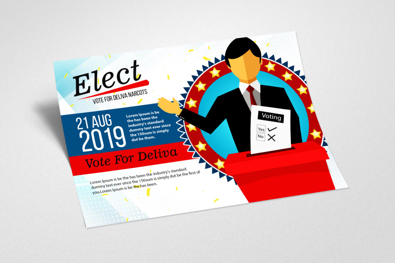 election-voting-flyer-template