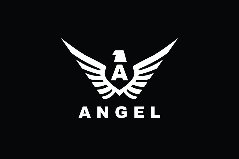 ANGEL-2 LETTER A By CurutDesign | TheHungryJPEG