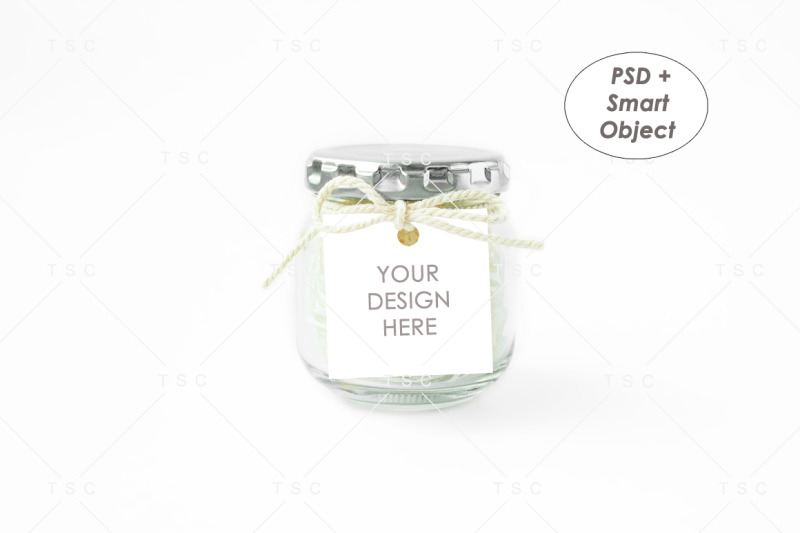 Free Favor Tag Mockup / Tag Mockup (PSD Mockups)