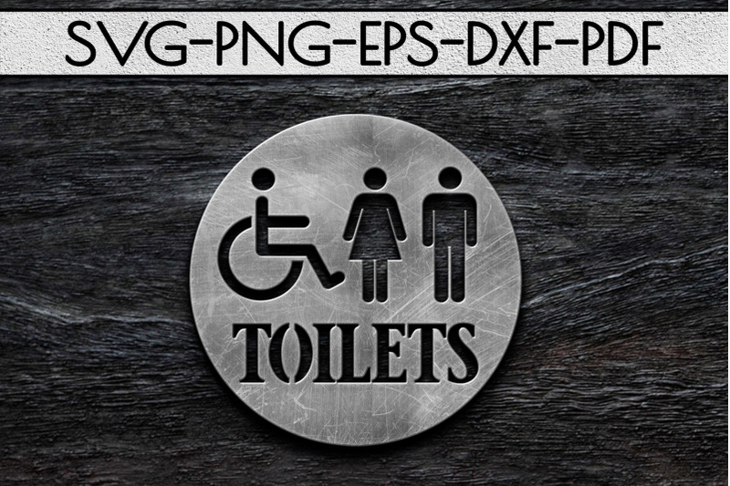 toilets-sign-papercut-template-toilet-decor-svg-pdf-dxf