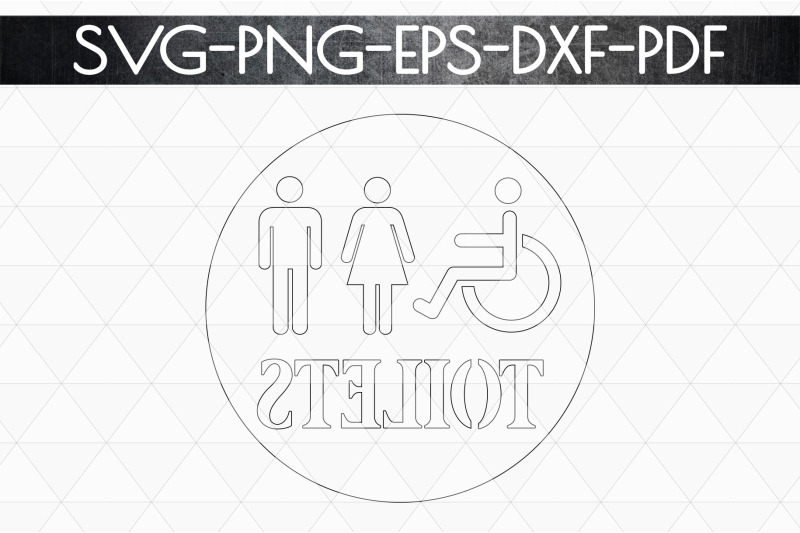 toilets-sign-papercut-template-toilet-decor-svg-pdf-dxf
