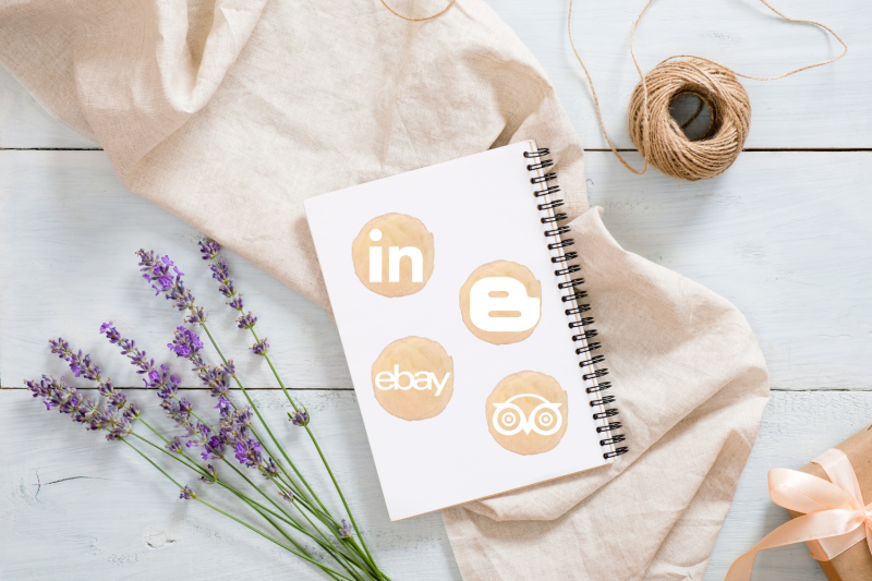 20-brown-social-media-icons-round-watercolor-social-icons