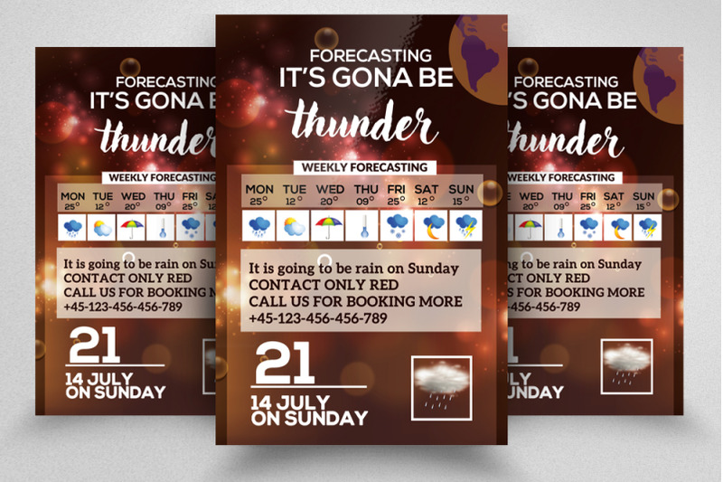 weather-forecasting-flyer-template