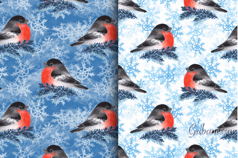 winter-patterns-with-bullfinch-birds