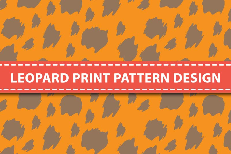 orange-color-vector-leopard-print-pattern