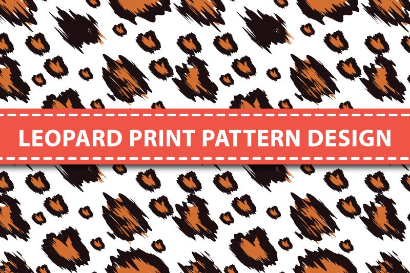 white-vector-leopard-print-pattern-design