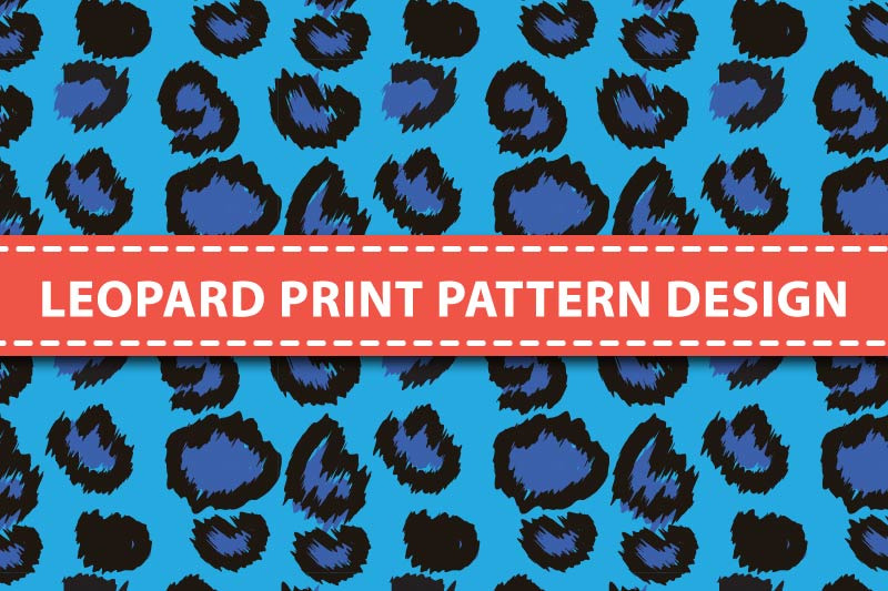 blue-color-cheetah-print-pattern-design