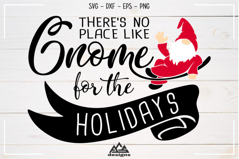holidays-no-place-like-gnome-svg-design