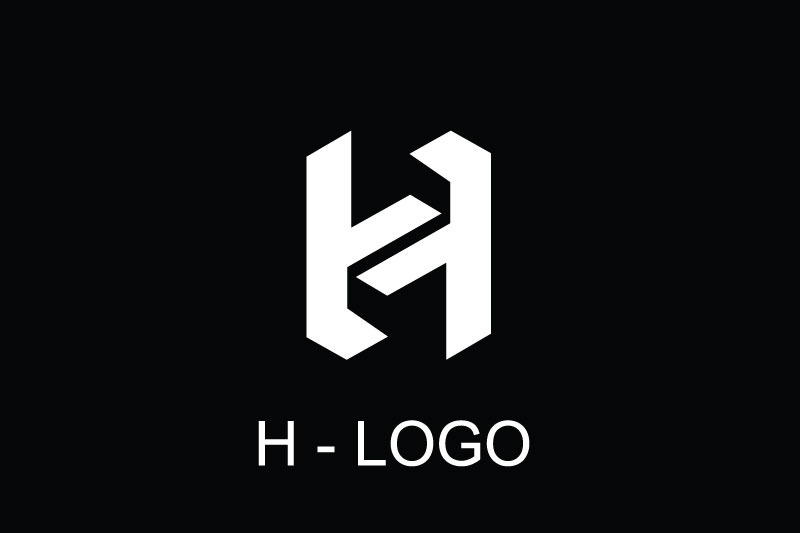 H-LOGO By CurutDesign | TheHungryJPEG.com