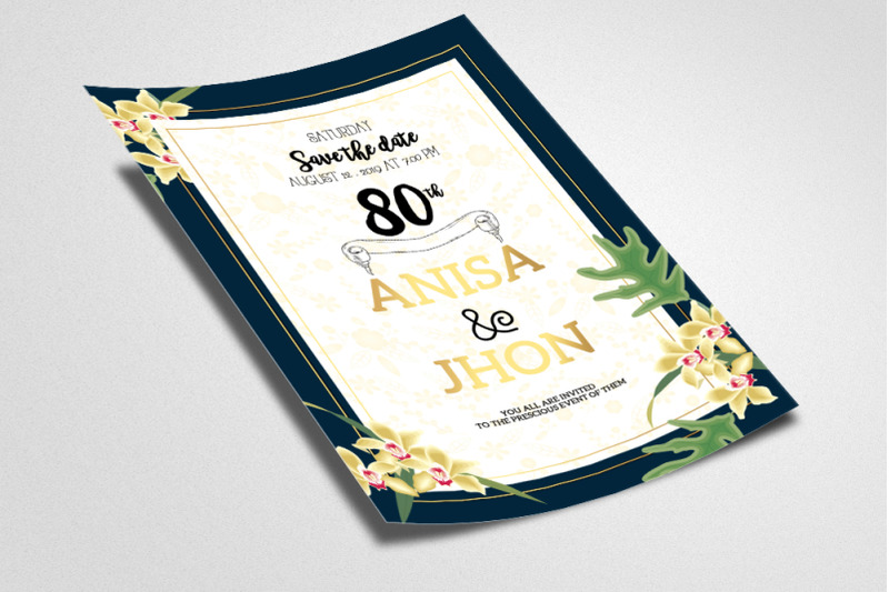 wedding-ceremony-invitation-flyer-poster