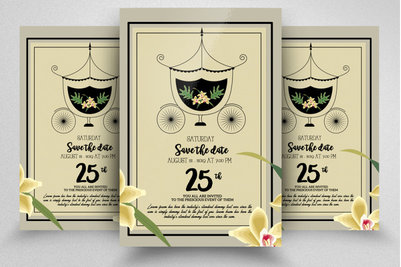 wedding-ceremony-invitation-flyer-poster