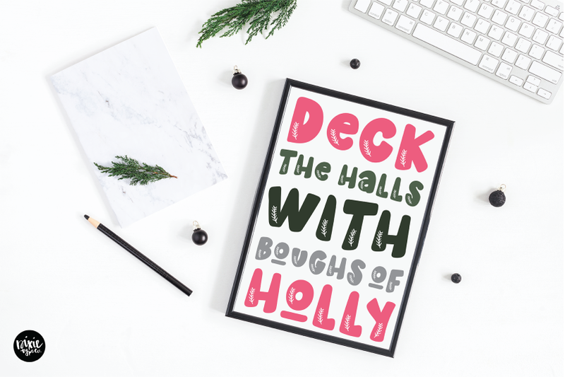 holly-jolly-a-christmas-font