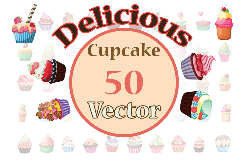 50x-cupcake-types-icons-vectors