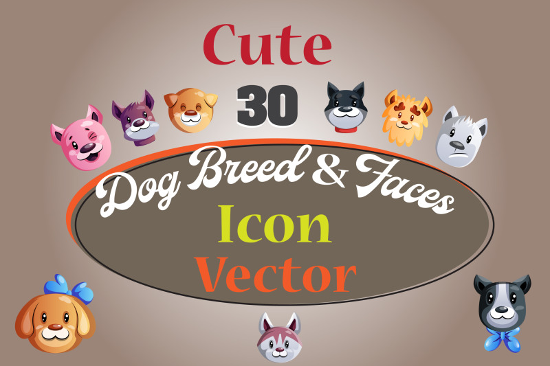 30-x-dog-breed-and-faces-icon-illustration