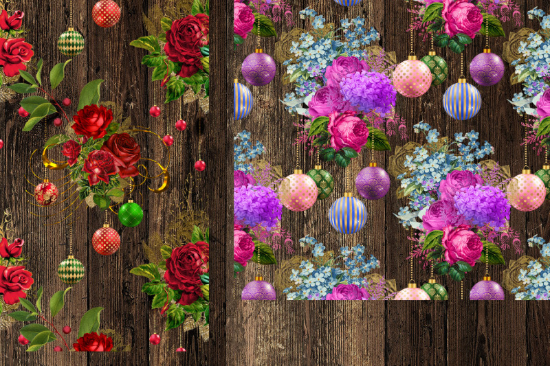 christmas-floral-pattern-overlays