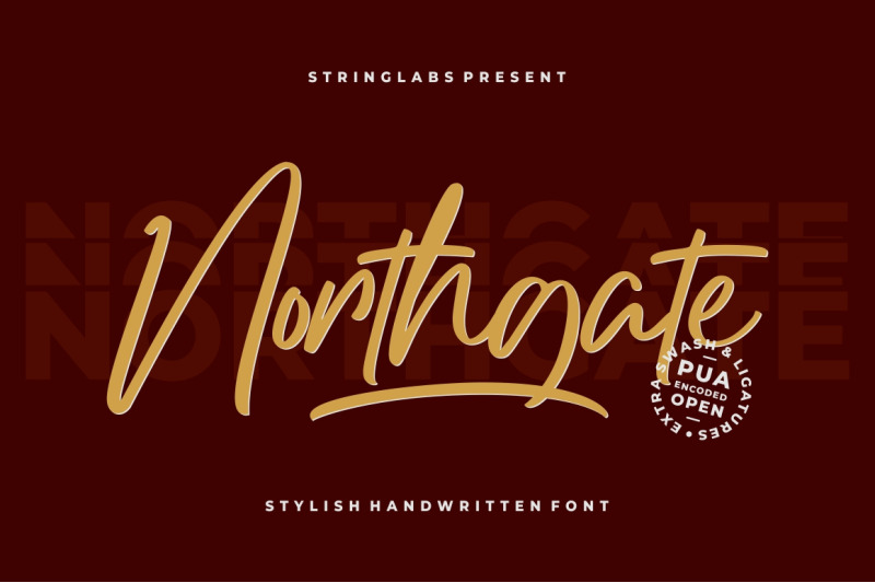 northgate-stylish-handwritten-font