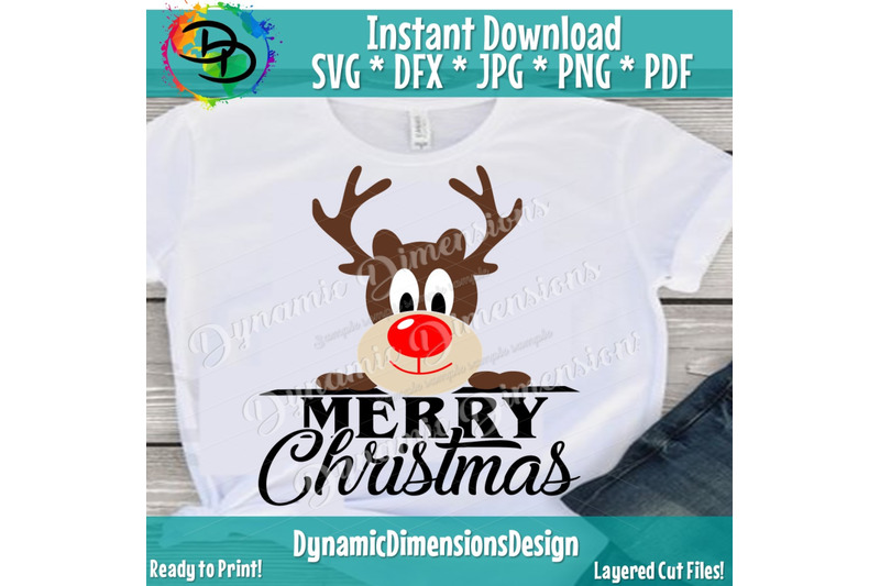 reindeer-svg-peeking-reindeer-reindeer-svg-peeping-reindeer-merry