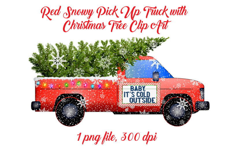 red-snowy-pick-up-truck-with-christmas-tree