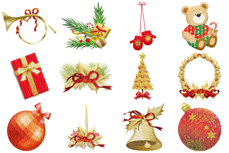 gold-and-red-christmas-clip-art