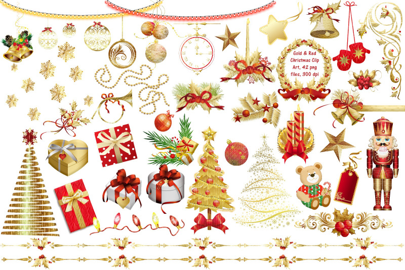 gold-and-red-christmas-clip-art