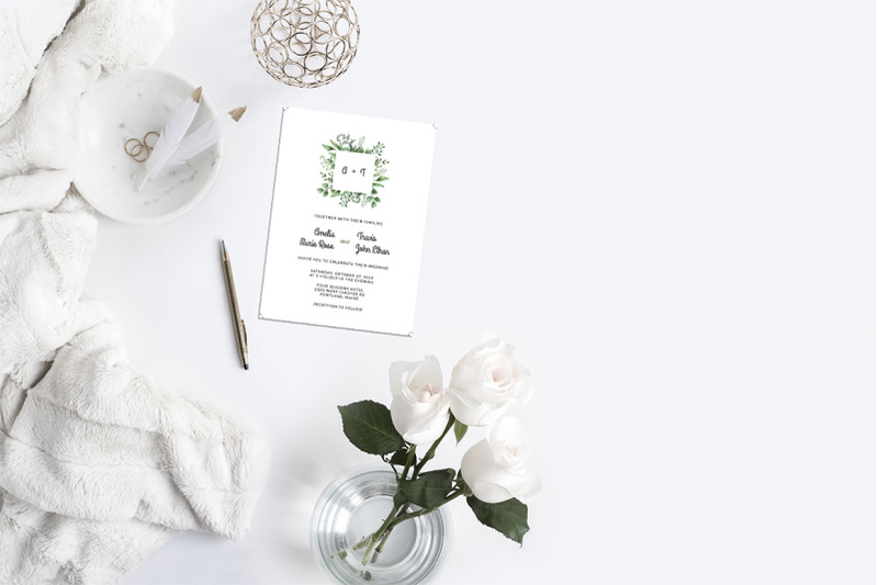 herbaceous-wedding-invitation