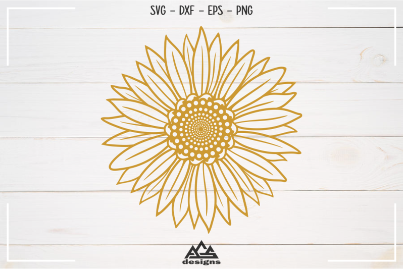 sun-flower-amp-sun-flower-split-frame-svg-design