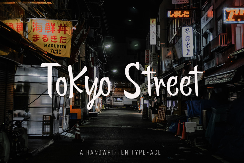 tokyo-street-handwritten-typeface