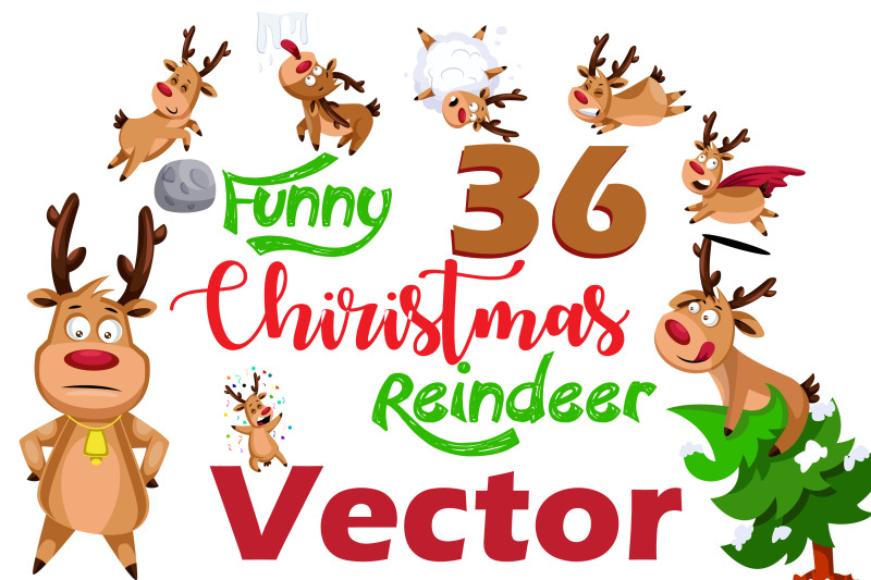 16x-funny-christmas-reindeer-illustrations