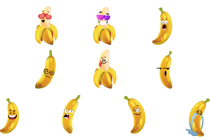 10x-banana-emotions-character-illustrations