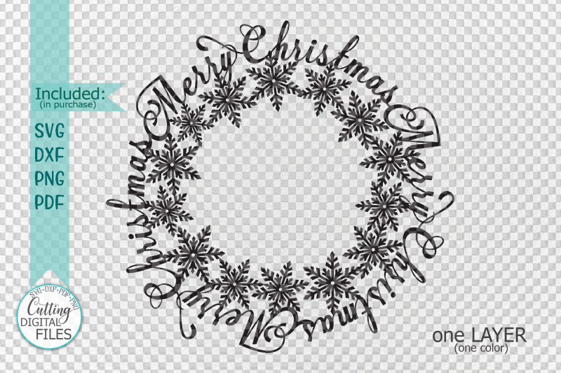 merry-christmas-snowflakes-monogram-frame-for-name-svg-cut