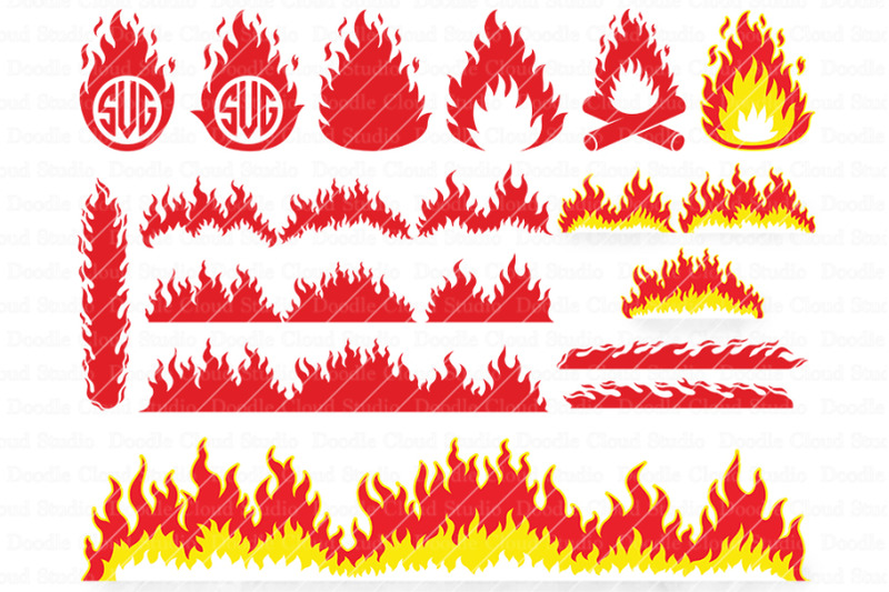 fire-svg-flames-svg-flame-monogram-campfire-clipart