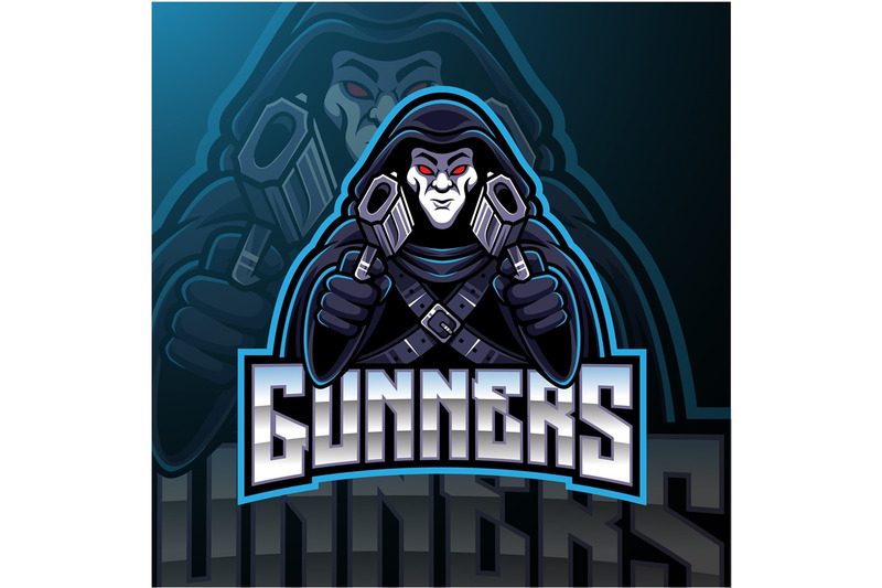 gunner-esport-mascot-logo