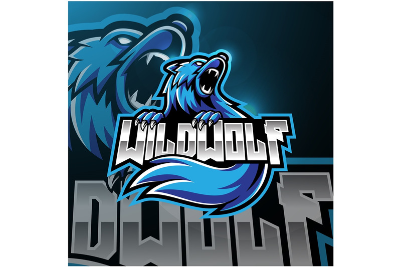 wild-wolf-esport-mascot-logo-design