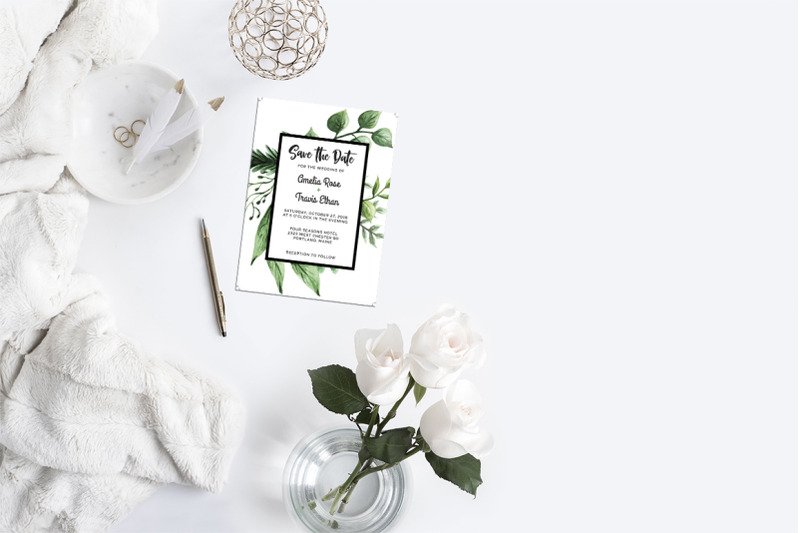 herbaceous-wedding-invitation