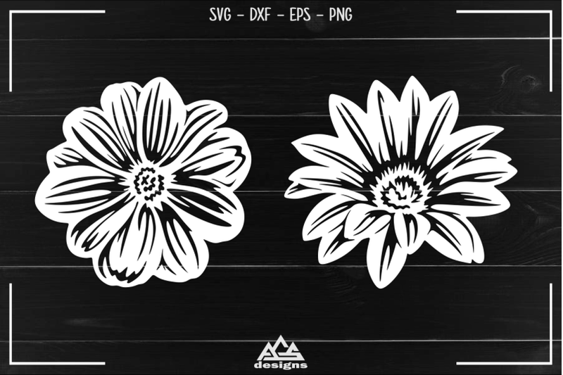 flowers-pack-cuttable-svg-design
