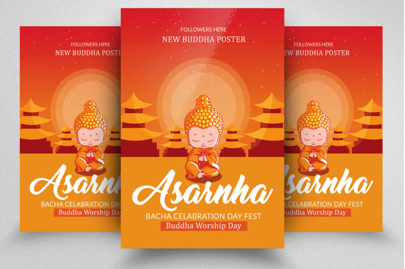 asarnha-budha-worship-flyer-poster