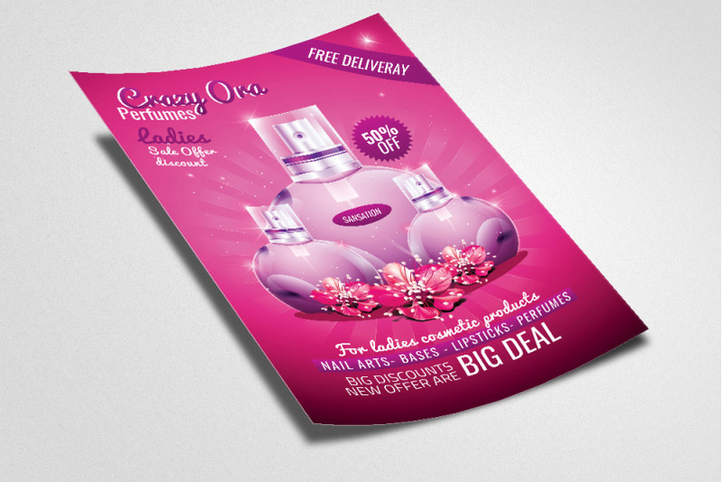 perfumes-product-sale-offer-flyer