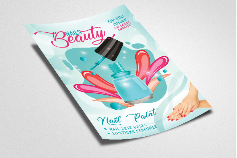 cosmetic-product-flyer-template