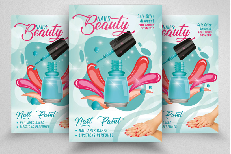 cosmetic-product-flyer-template