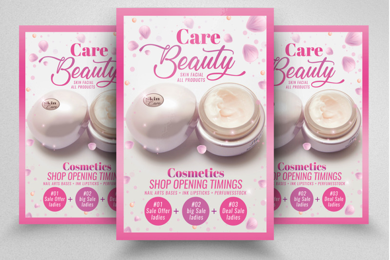 beauty-skin-care-product-flyer-poster