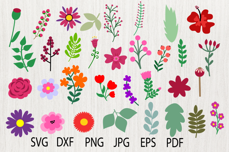 flower-svg-flower-elements-leaf-clipart