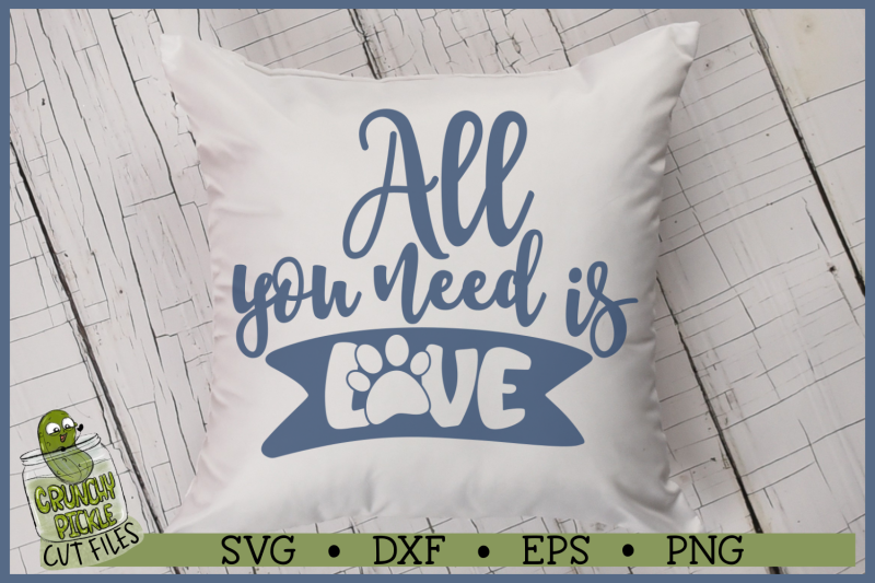 all-you-need-is-love-paw-svg-file