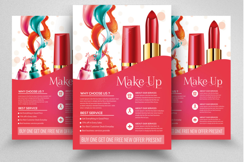 make-up-cosmetic-flyer-template