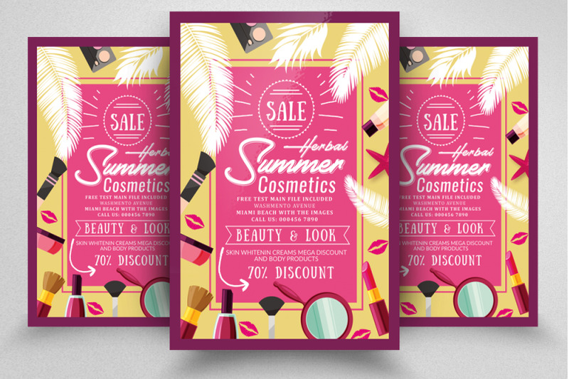 sale-on-beauty-cosmetics-flyer-template