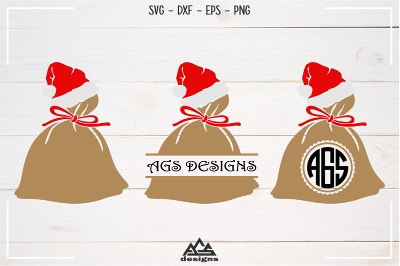santa-sacks-monogram-amp-split-frame-svg-design