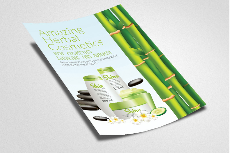 amazing-herbal-cosmetics-flyer-template
