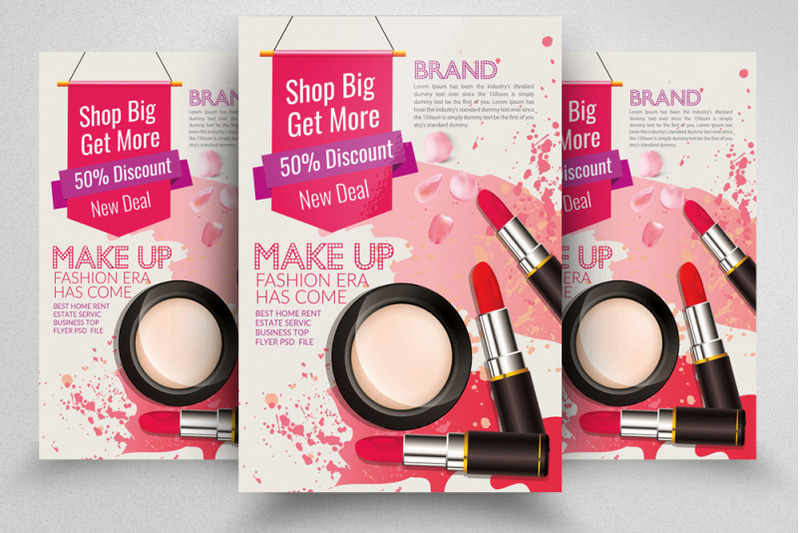 beauty-cosmetics-flyer-poster-template