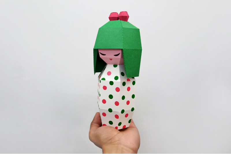 diy-kokeshi-doll-3d-papercraft